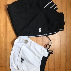 Nike shorts and track pants